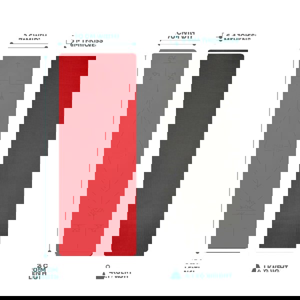 Myga Alignment XL Yoga Mat - Available In 7 Colours