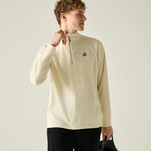 Dare 2B Mens Freethink II Fleece Top - Almond Milk - 