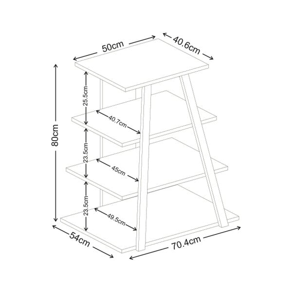 Decortie Lyno Mini TV Unit for TVs up to 24in