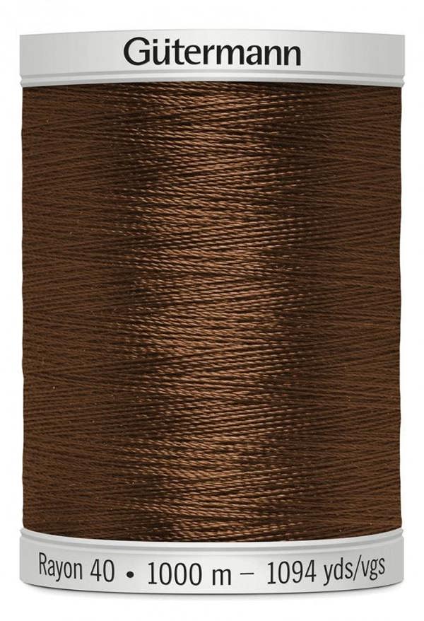 Gutermann No 40 Sulky Rayon Embroidery Thread 1000m Rayon Thread Suitable For Embroidery