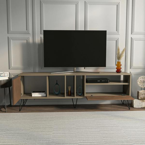 Decorotika Mistico Modern Tv Stand TV Cabinet for TV's up to 71"