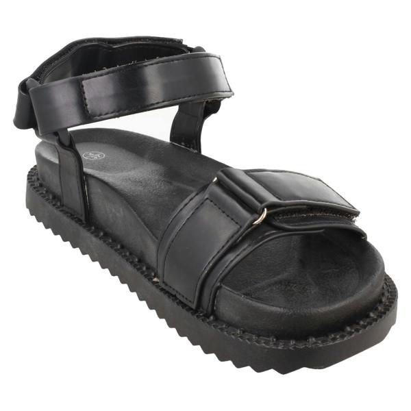 Spot On Ladies Spot On Strap Sandals F00404