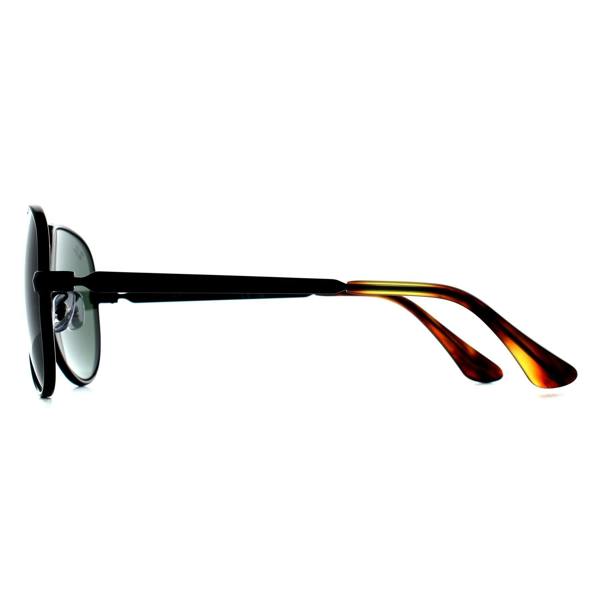 Ray-Ban Sunglasses RB3925 Aviator Max 002/31 Black Green