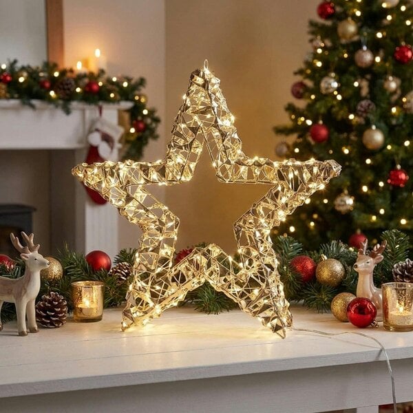 Garden Greatness Transform Illuminated Star Decor