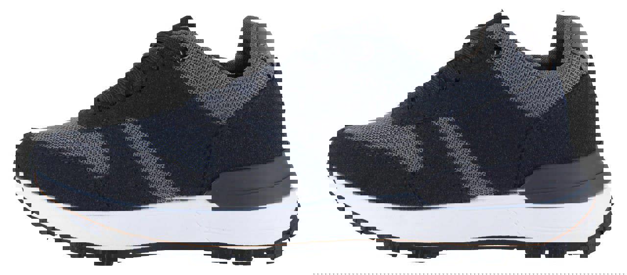 Lambretta Echo Mens Casual Smart Memory Foam Trainers