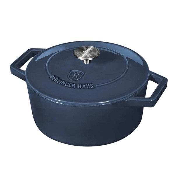 Berlinger Haus Cast Iron Casserole 24 cm Berlinger Haus BH-6522 Aquamarine