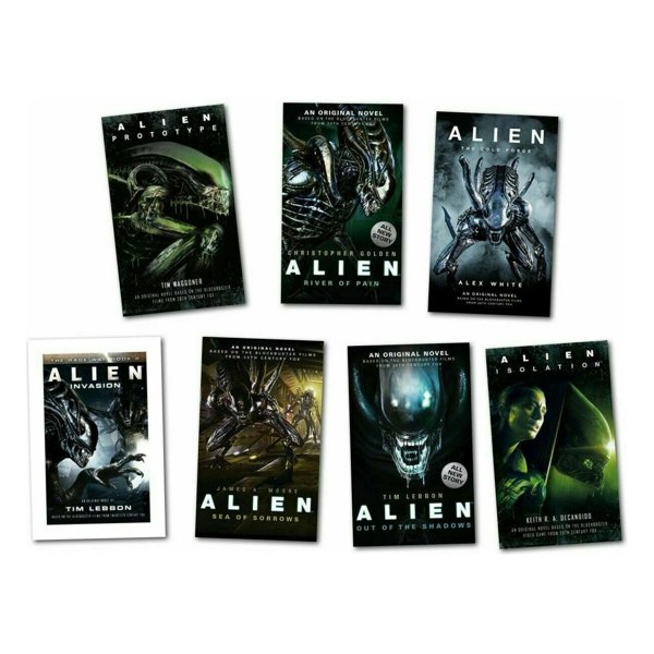 Alien Series 7 Book Set Out of the Shadows, Sea of Soccows, River of Pain, Invasion & more