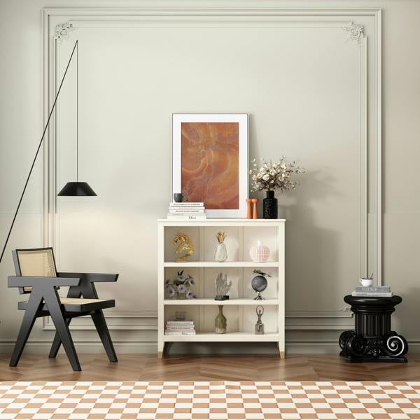 Cabinet Bits Palazzi 3 Tier Bookcase H97 W89 D25cm