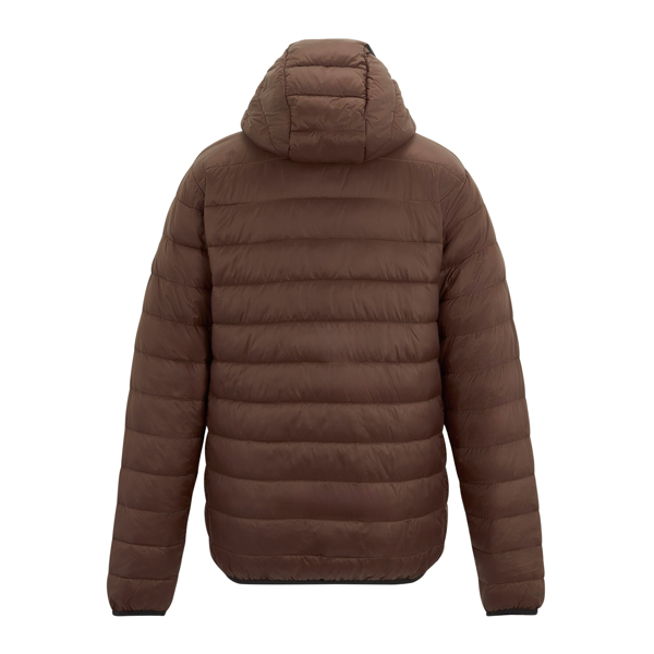 Regatta Mens Marizion Baffled Hooded Padded Jacket - Coffee Grounds