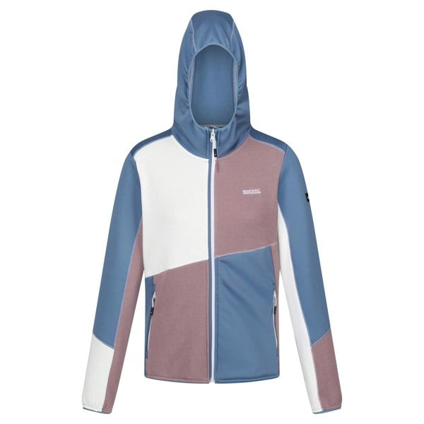 Regatta Women's Walbury VII Marl Full Zip Fleece Jacket - Coronet Blue/Heather