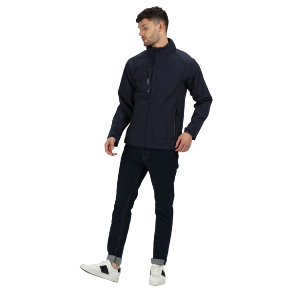 Regatta Men's Apex Soft Shell Jacket - Navy