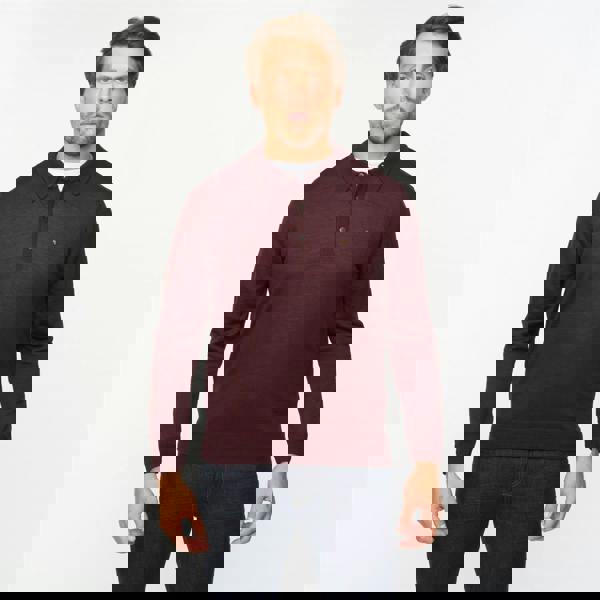 Gabicci G55K20 Merino Polo Neck Sweater Gabicci Classic MULBERRY