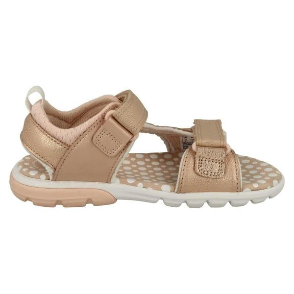 Clarks Childrens Clarks Hook And Loop Sandals Rocco Tide K
