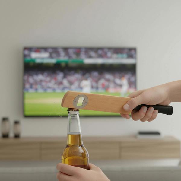 Abode Home & Gifts Cricket Bat Bottle Opener
