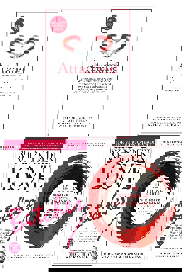 The Courage to be Disliked, Why Men Love B*tches and Attached 3 Books Set