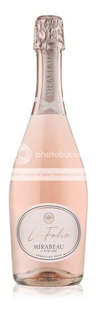 Mirabeau La Folie Sparkling Rose  NV 75cl