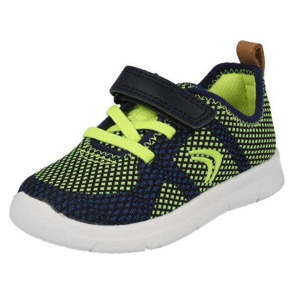 Clarks Childrens Unisex Boys Girls Clarks Lightweight Trainers Ath Flux