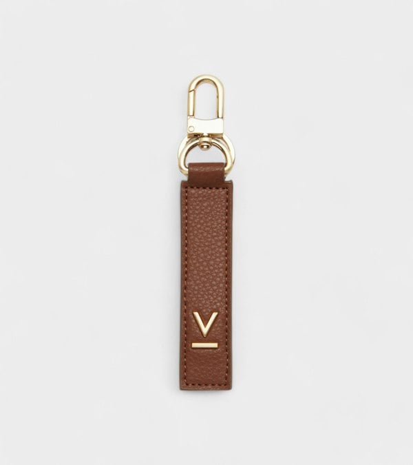 Votch Raya Vegan Bio-Based Bamboo Key ring in brown