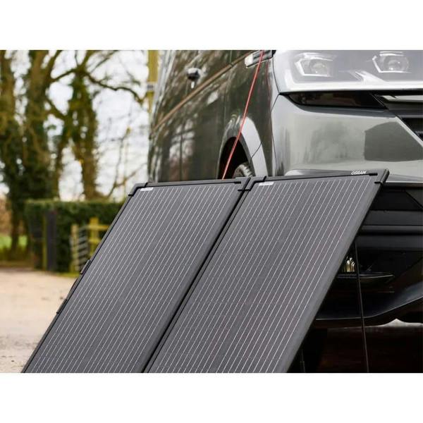 OSRAM BATTERY Charge SOLAR 100W with Controller Portable Power Off-Grid for Campervans, Caravans, and Motorhomes
