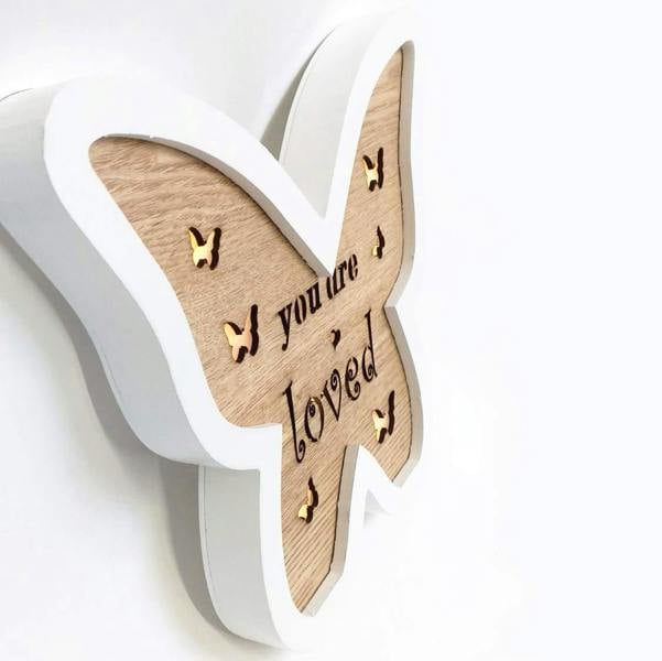 Wooden Butterfly Table Top Decoration Christmas Gift image 8