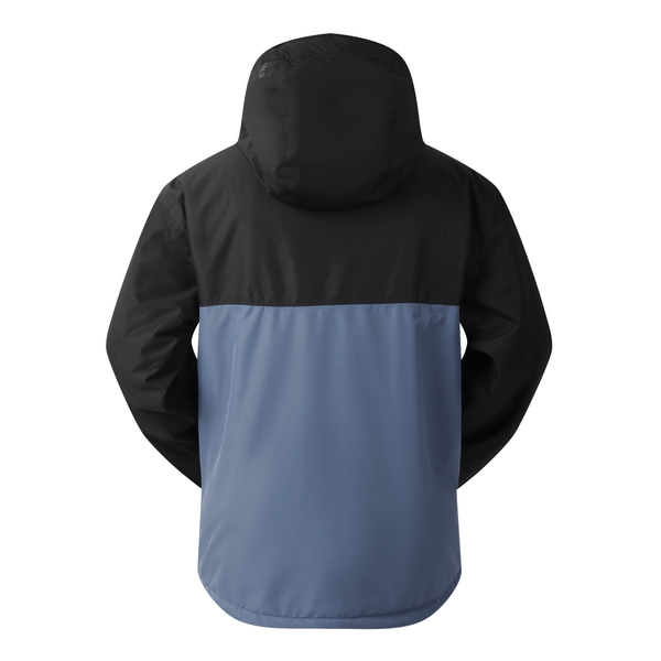 Dare 2B Mens Freeride II Colour Block Overhead Ski Jacket - Blue Indigo