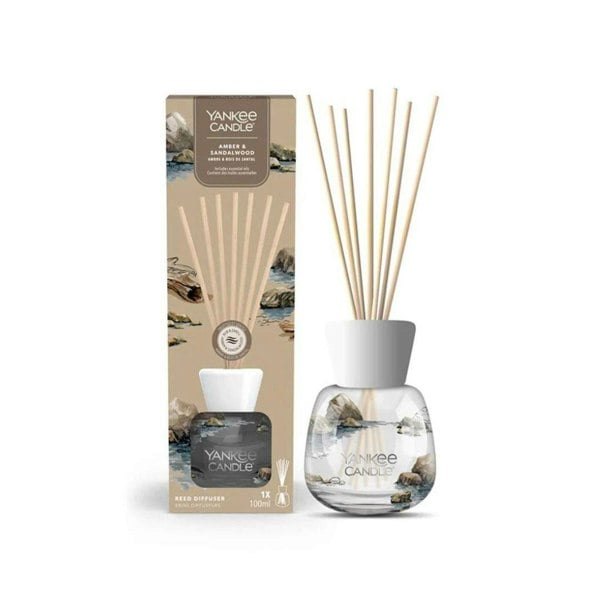 Yankee Candle Signature Amber and Sandalwood Reed Diffuser 100ml