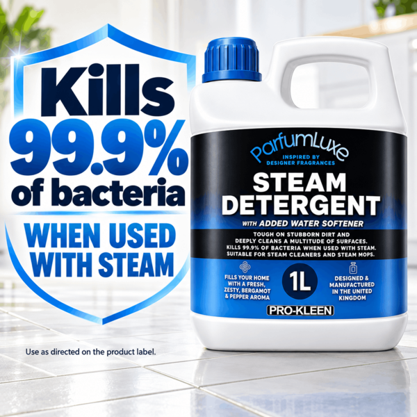 ProKleen Pro-Kleen Parfum Luxe Steam Mop Detergent Sauvage 1L x2- Deeply Cleans, Removes Stains, Deodorises