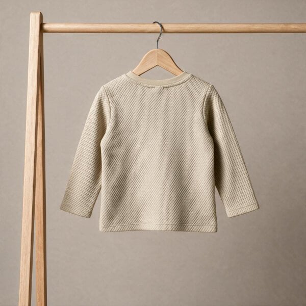 Mini Cuddles Tractor T-shirt (Beige)