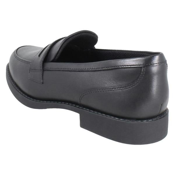 Clarks Girls Clarks Penny Loafer School Shoes Tapa Edge