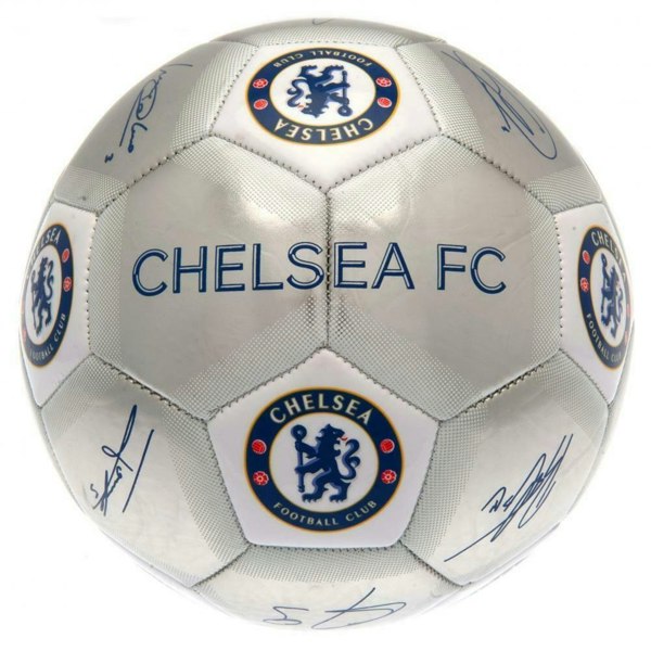 Chelsea FC Signature Football - Silver