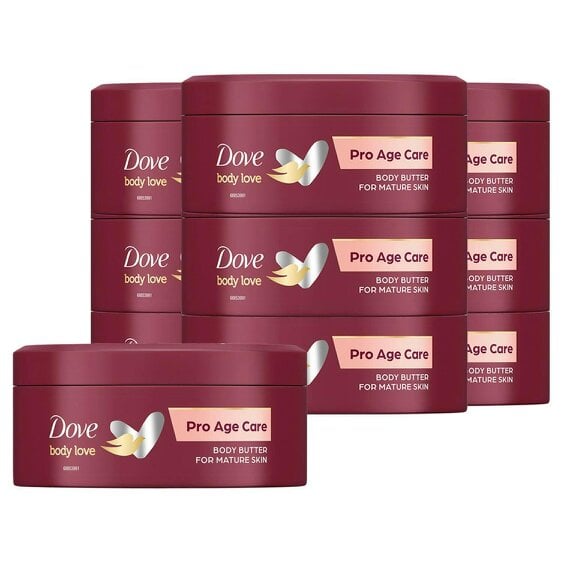 Dove Pro Age Body Butter Cream with Olive Oil Body Care+Moisture 250ml, 18 Pack