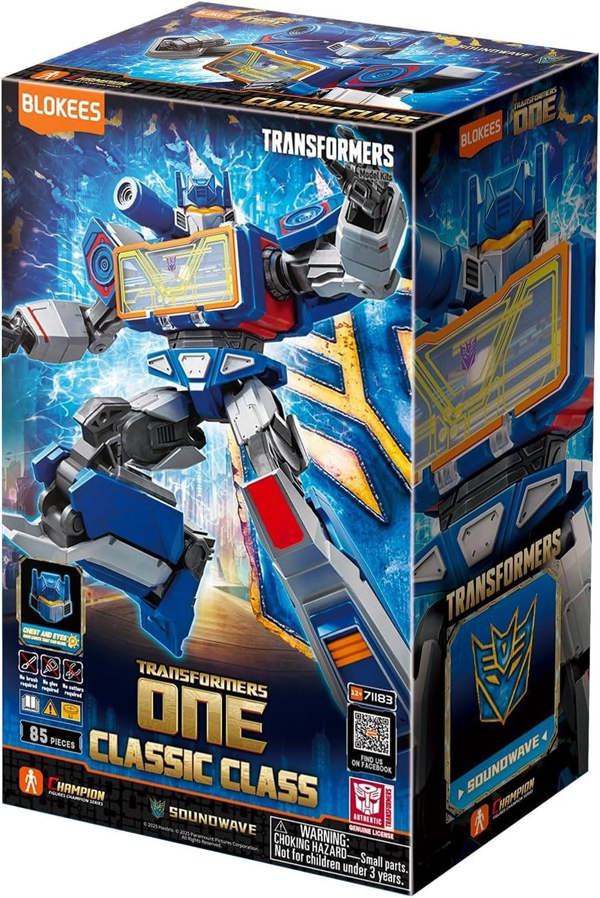 Blokees: Transformers One Classic Class - Soundwave Model Kit