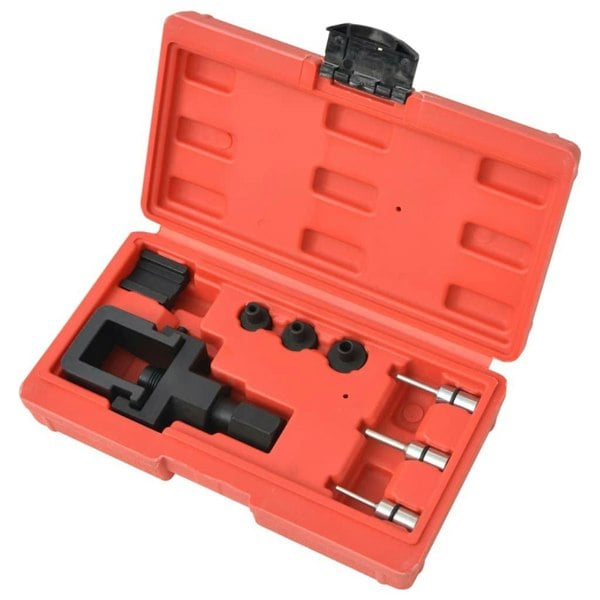 Berkfield Eight Piece Motorcycle Chain Breaker & Riveting Tool Set