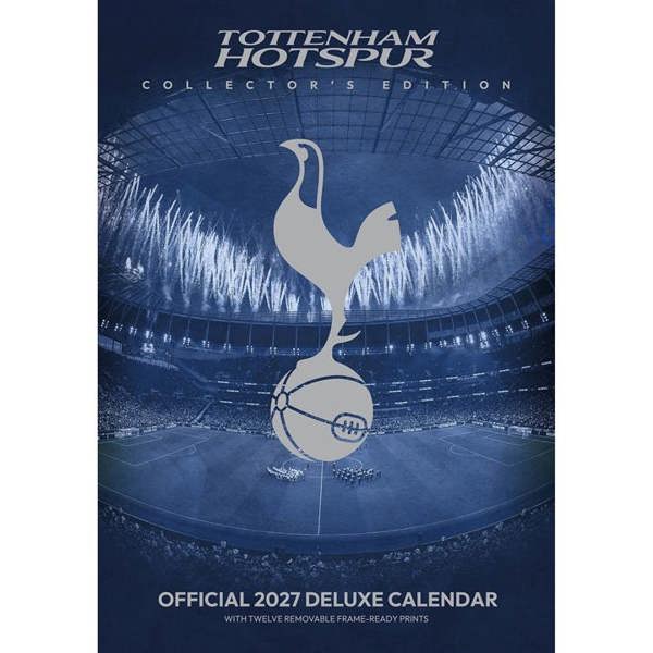 Tottenham Hotspur FC Collector's Edition A3 Calendar 2027, Wall Calendars, Month To View, Sports, Gift