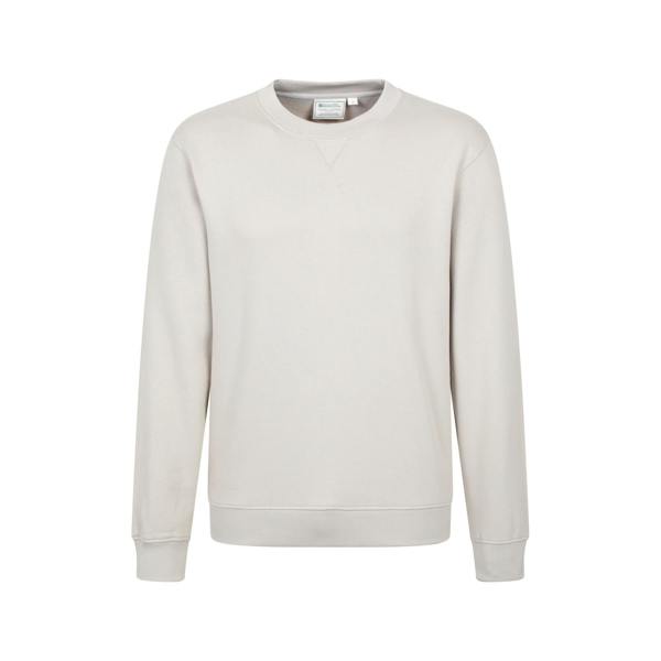 Mountain Warehouse Mens Hemsby Sweatshirt - Light Beige - 