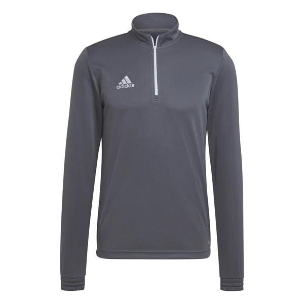 Adidas Mens Logo Polyester Track Top - Grey - 