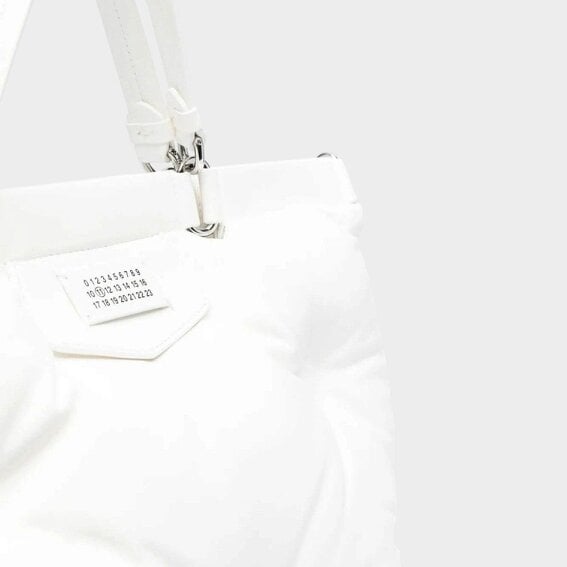 Maison Margiela Glam Slam Large Tote Bag White