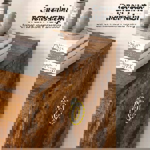 Levede Storage Chest Wooden Bench Blanket Organizer Box Toy Cabinet Large 100cm