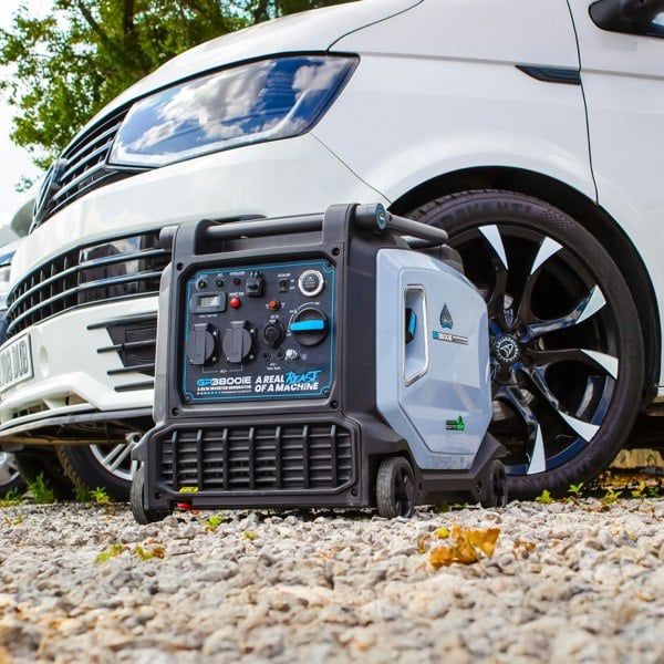 Equip2clean Gorilla Power 3800W Inverter Suitcase Generator with Electric Start - GP3800iE  – Reliable Power On-The-Go