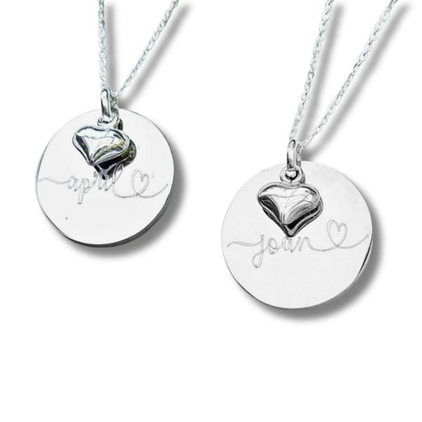 Aye Do Gifts Personalised Luxe Necklace with Mini Heart