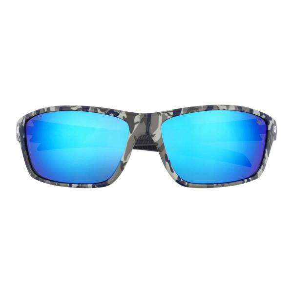 Caterpillar Sunglasses CTS-8020 119P Blue Camouflage Blue Mirror Polarized