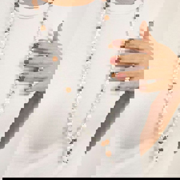 Myga Bodhi Mala Bead Necklace