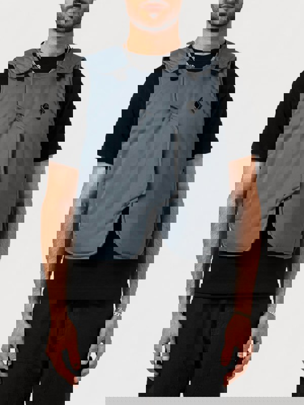 A - COLD WALL* Form Gilet Onyx Grey - Supplied FashionA - COLD WALL*