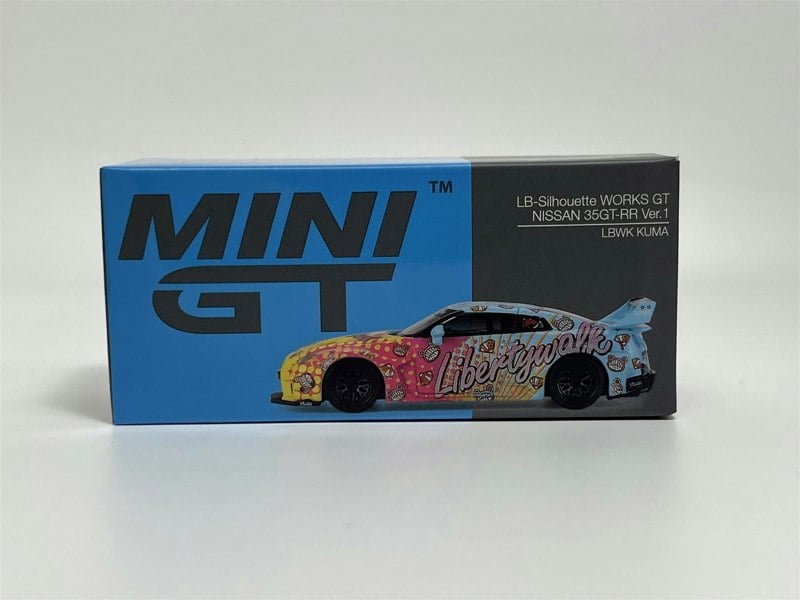 Mini GT LB Silhouette Works GT Nissan 35GT RR Ver.1 RHD 1:64 Mini GT MGT00742R