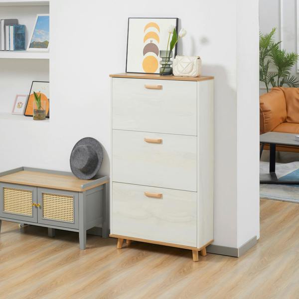 Flip-down Shoe Cabinet