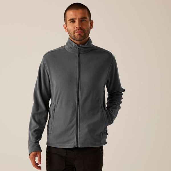 Regatta Mens Classic Microfleece Jacket - Seal Grey