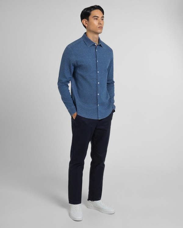 Steel & Jelly Bruera - Denim Long Sleeve Shirt