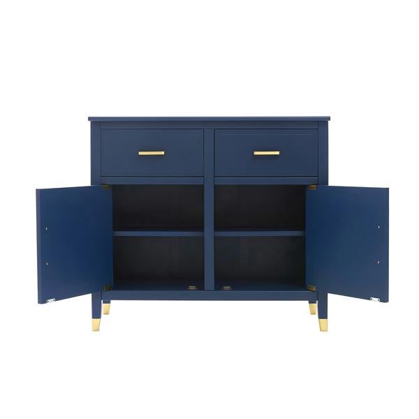Cabinet Bits Palazzi 2+2 Sideboard Blue H85 W95 D40cm