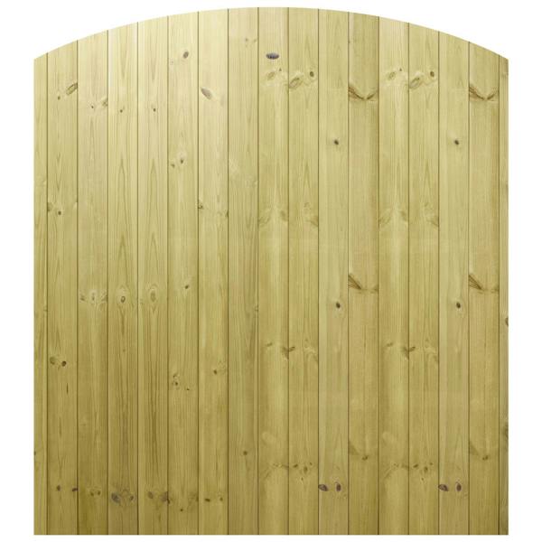[amazon variation] dome top t&g fully framed fence panel [6ft x 1ft, 2ft, 3ft, 4ft] 9