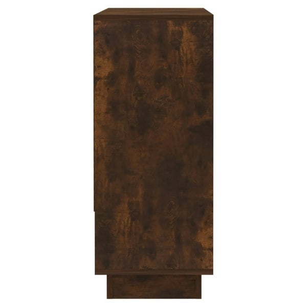 Berkfield Sideboard Smoked Oak 97x31x75 cm Engineered Wood